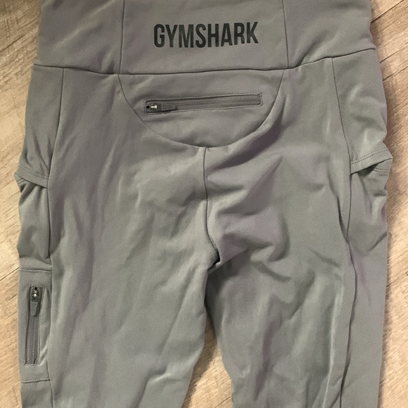 Gymshark Grey Pocket Workout Leggings Size Large - Picture 5 of 9